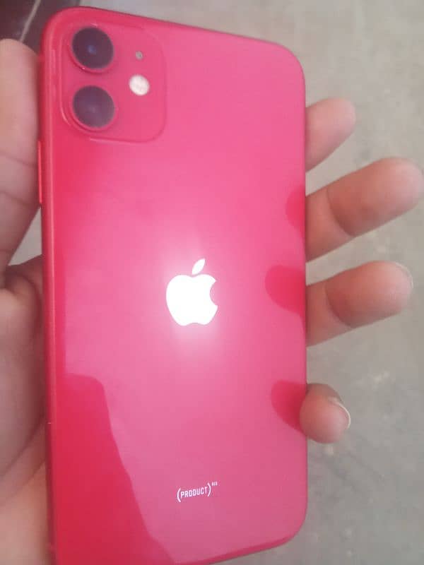 I phone 11 red color 64 gb 2