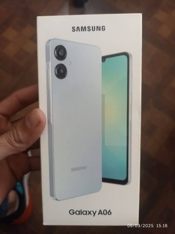 Samsung A06 modal 4.128GB 0