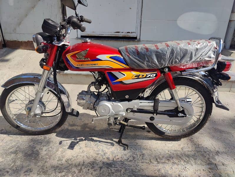 Honda cd 70 2025 brand new 7