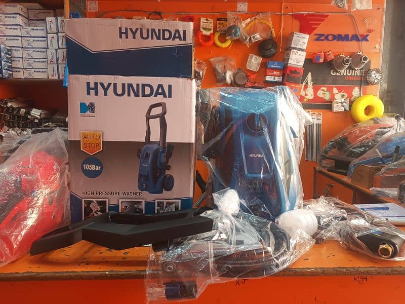 Pressure Washer Hyundai, Car washer, Solar plates washer 6