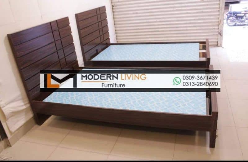 Single 2 Beds Best Quality In Your Choice Colours 6