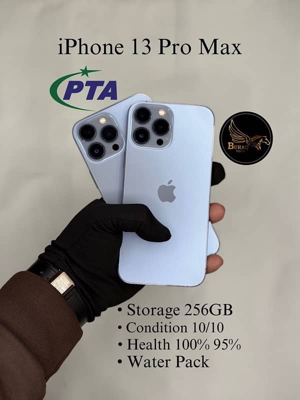 iphone 13 pro max 256gb pta approved 0