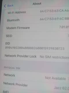 iPhone xsmax 10.10 factory unlock Ufone sim working 64GB