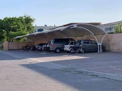 Tensile car parking - UV protection - Carport canopy - Pvc sunshade