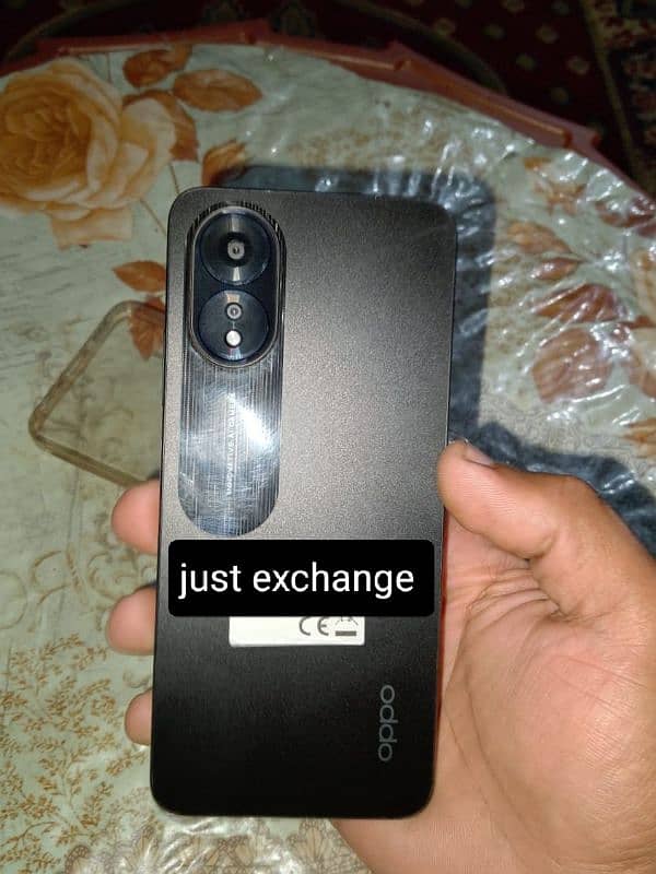 oppo A18-4+4Gb ram 128 rom just exchange 0