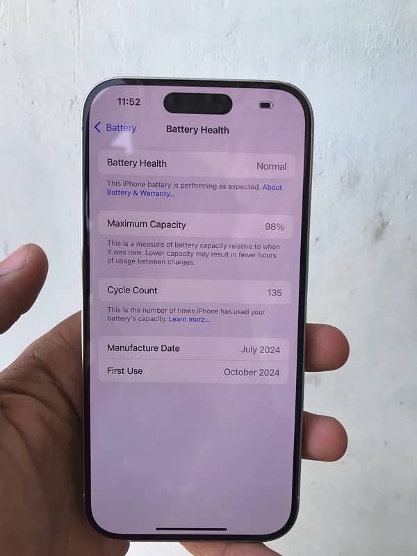 Iphone 15 Pro 256GB Non Pta JV 8