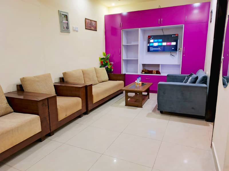 Luxury 1Bed With Tv Lounge For Rent Perday weekly monthly basis 4