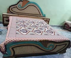 Double Bed And Dressing -Good Condition For Sale