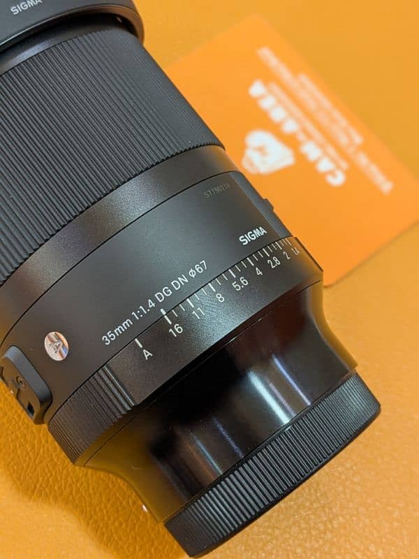 SIGMA 35mm F1.4 DG DN for Sony Mount, Brand New Condition, Sigma Lens 2