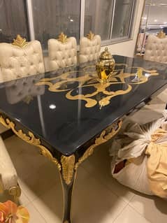 dining table with 8 royal chair