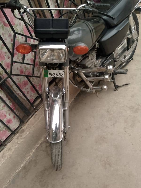 honda 125 model 18 Rawalpindi registration 9