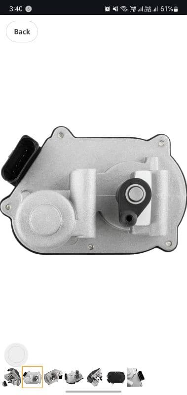 intake manifold flap actuator 8