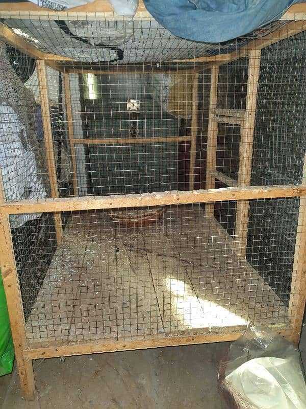 Parrots Cage( with houses) 4