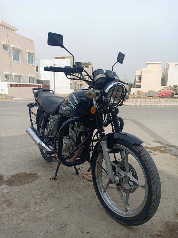 SUZUKI GS150SE better than YBR YBRG CG125 YB125Z 4