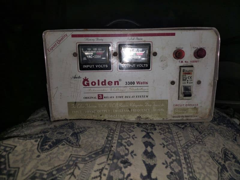 Golden 3300 watts Stabilizer 1