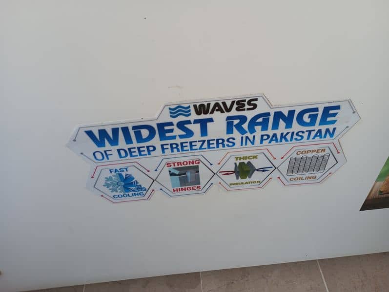 waves deep freezer 0