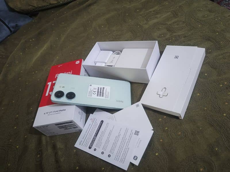 redmi 13c box pack condition 0