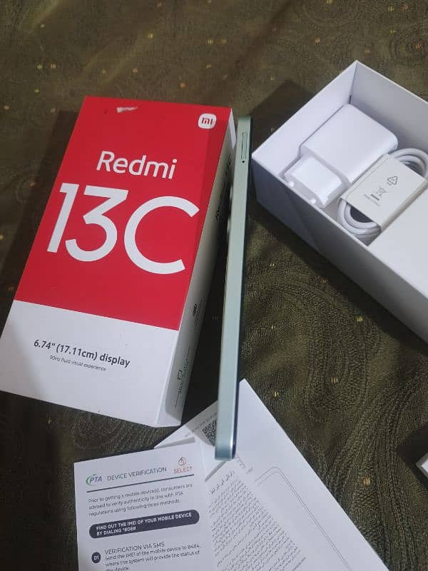 redmi 13c box pack condition 8