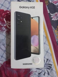 Samsung Galaxy A32 with box and original charger