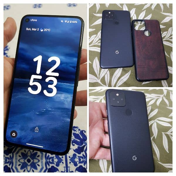 Google Pixel 5 128GB / 8GB 100% original. USA variant + Rapid charger 0