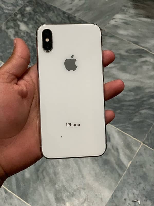 I phone x 64 Gb pta approved just back change 1