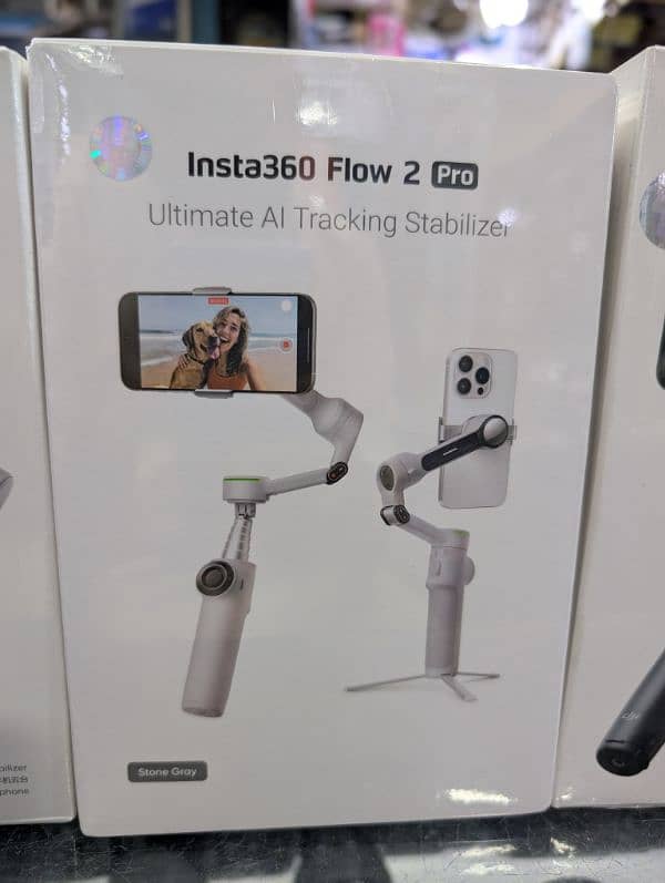 Insta360 Flow 2 Pro and DJI Osmo Mobile 7p and 7 box pack 0323-2054464 1