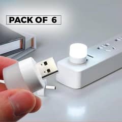 MINI USB LED BULB PACK OF 6