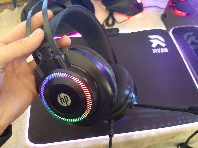 USB Gaming Headphones with free external mic 0