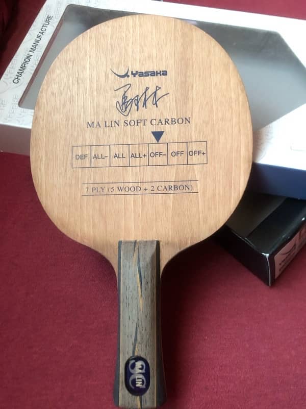 YASAKA MA LIN CARBON SOFT OFFENSIVE BLADE 0