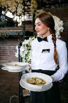 Need Girls for front desk in restaurant waitress & kitchen