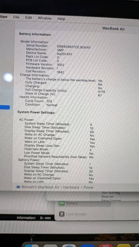 Macbook Air 2019 - Near Perfect, 8/128gb, only 130 battery cycles 7