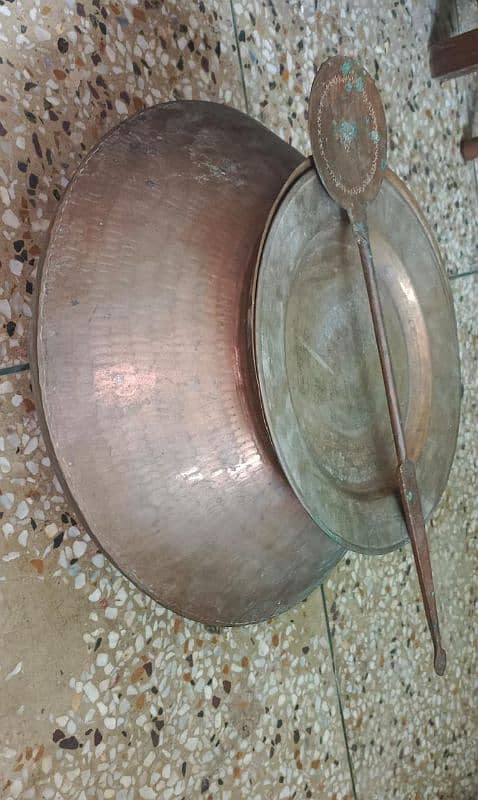 New Copper Pot /Copper Patila/ Large Pot 1