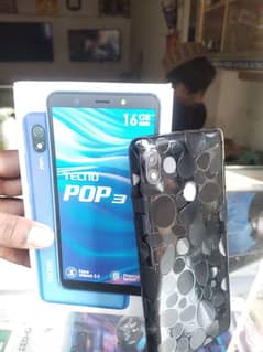 Tecno pop 3 1+16 Full box lash condition