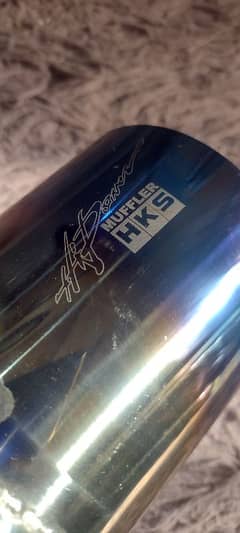 HKS MUFFLER ALMOST BRAND NEW ONLY FEW DAYS USED.