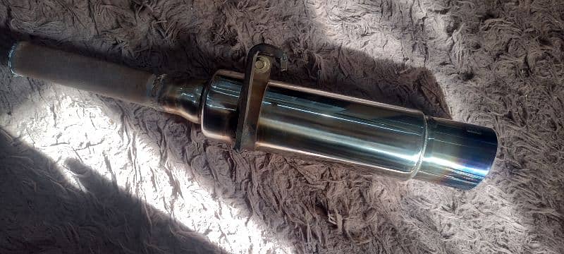 HKS MUFFLER ALMOST BRAND NEW ONLY FEW DAYS USED. 1