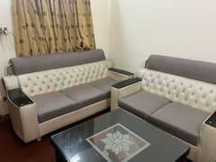 6 seater Sofa Set + table + 2 seater for sale