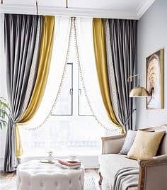 Curtain | Office Blind | Window Wood | Blind Curtain | Wooden Roller