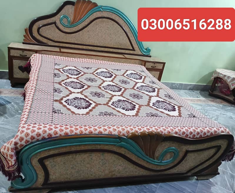 Double Bed And Dressing -Good Condition For Sale 0