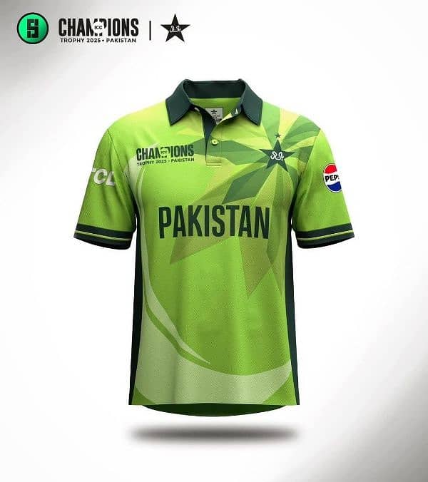 Pakistan Cricket Team Jersey 0