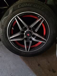 Alto wagnoR Tyre's and rims