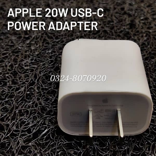 Genuine Apple 20W Power Adapter Charger Iphone 13 14 15 16 Pro Max 18W 3