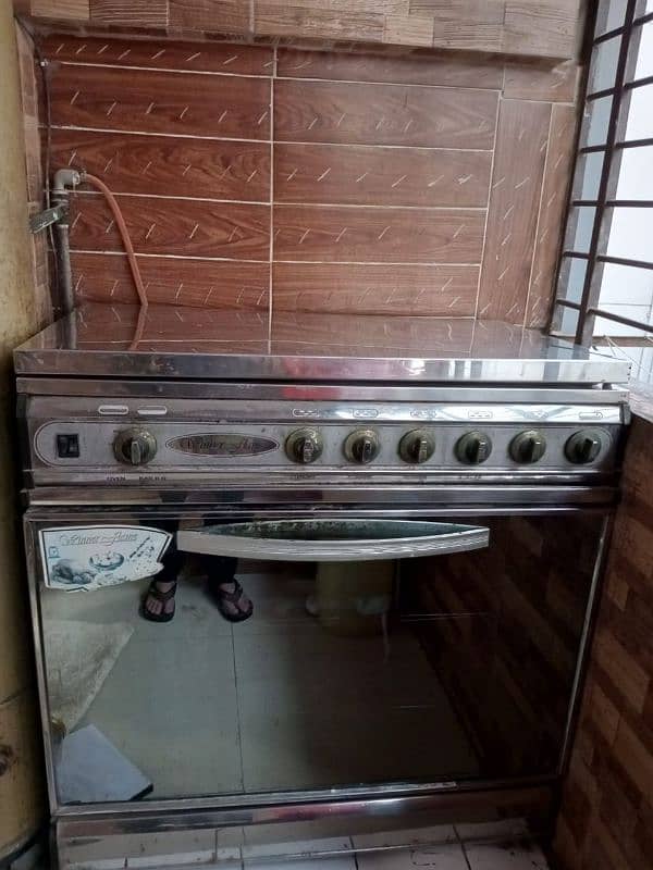 five stove burner with big oven 1