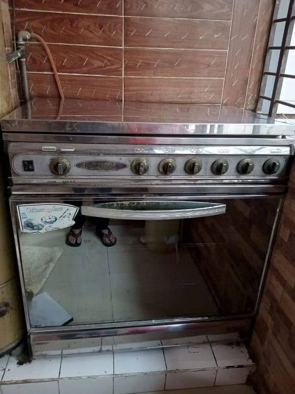 five stove burner with big oven 2