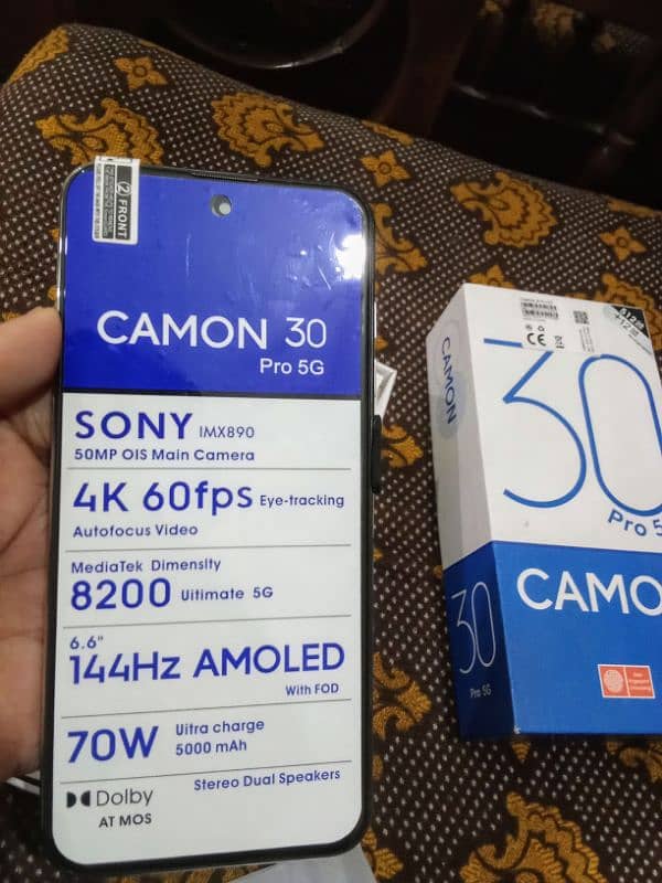 CAMON 13 PRO 5G | 12/512 GB | Box Packed | PTA Non Approved 1