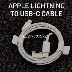 Apple Lightning To USB C Cable Charger Iphone X XR 11 12 13 14 Pro Max