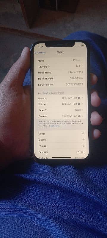 iphone 12 pro 10/9 non pta 7