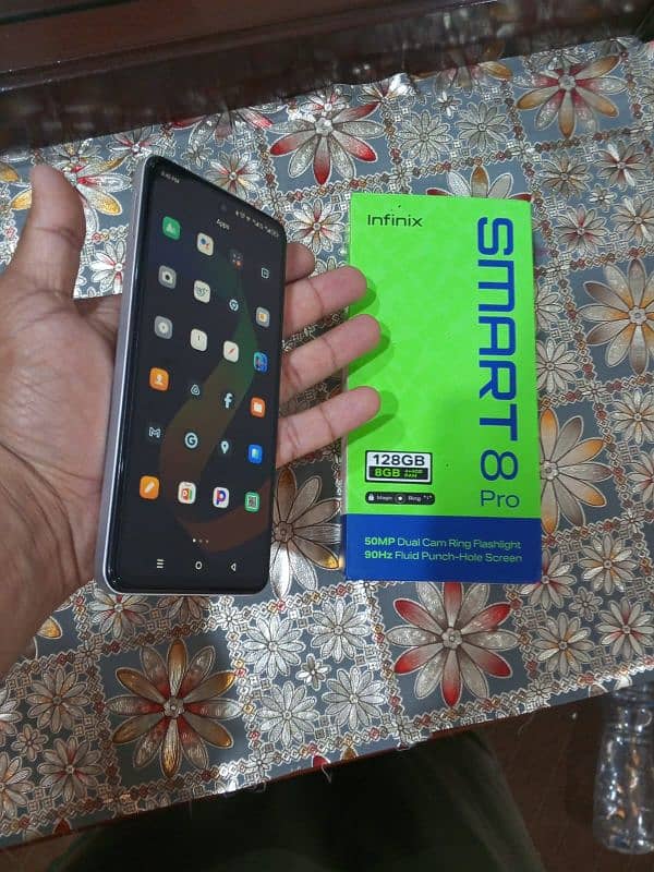 infinix hot 8 pro 8GB 128 GB 8