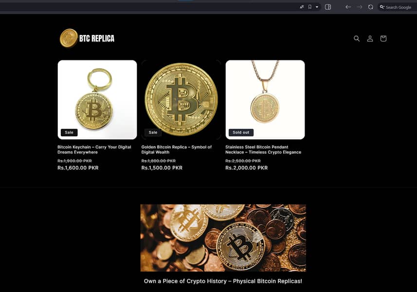 BTC Replica Coin Webstore for Sale! 0