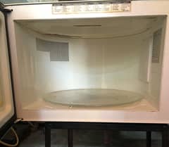 LG microwave and oven