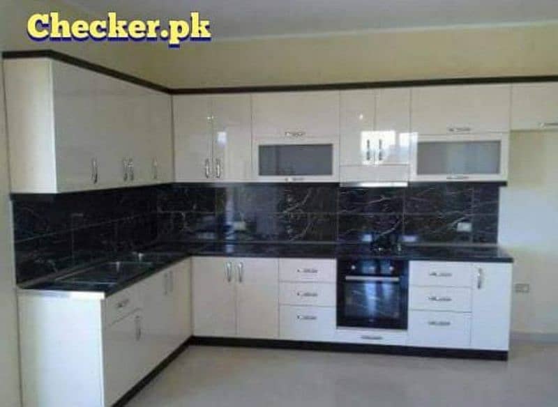almari, sliding wardrobe, cabinet style cupboard, kitchen cabinet 8
